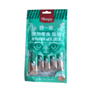 بستنی گربه ونپی با طعم ماهی تن و میگو بسته 5 عددی