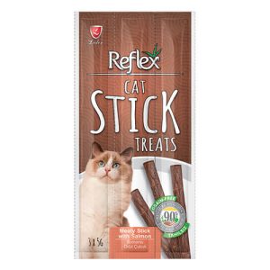 تشویقی مدادی گربه رفلکس با طعم سالمون 3 عددی