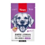 پوچ سگ ونپی با طعم مرغ و سبزیجات 80 گرم پت شاپ گاندو