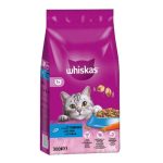 غذای خشک گربه بالغ ویسکاس با طعم ماهی مغز دار 300گرم پت شاپ گاندو