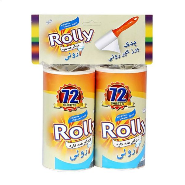یدک پرزگیر رولی بسته 2عددی پت شاپ گاندو