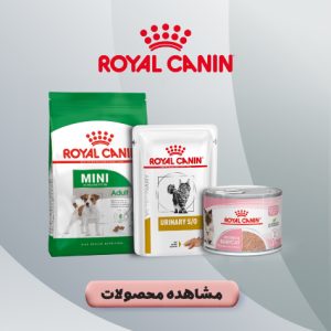 بنر رویال کنین دسته صفحه اصلی پت شاپ گاندو
