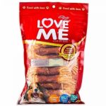 تشویقی سگ لاومی دورپیچ مرغ و هویچ 300 گرم پت شاپ گاندو