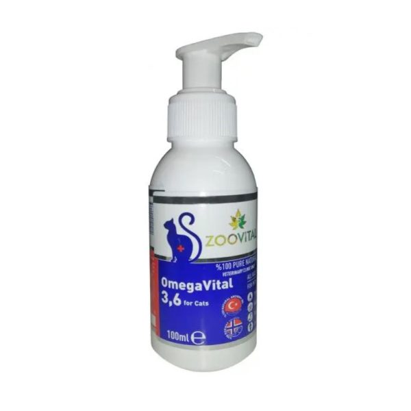 روغن ماهی زوویتال امگا 6 و 3 پت شاپ گاندو 100میل گربه