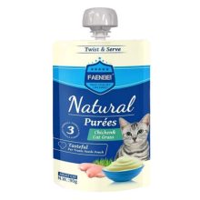 پودینگ گربه فنبی با طعم مرغ و علف همراه با مالت وزن 90 گرم
