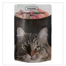 پوچ فنبی با طعم مرغ کرنبری و ماهی کریل وزن 85 گرم
